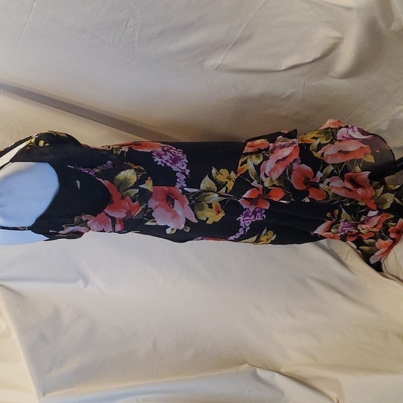 Lulu's Floral High Low Dress SZ XS NWT - Picture 4 of 10